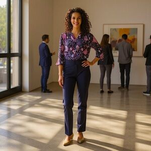 CROFT & BARROW Effortless Stretch Pull-On Straight-leg Pants